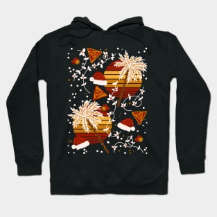 Mele Kalikimaka Tropical Christmas Aesthetic Hoodie